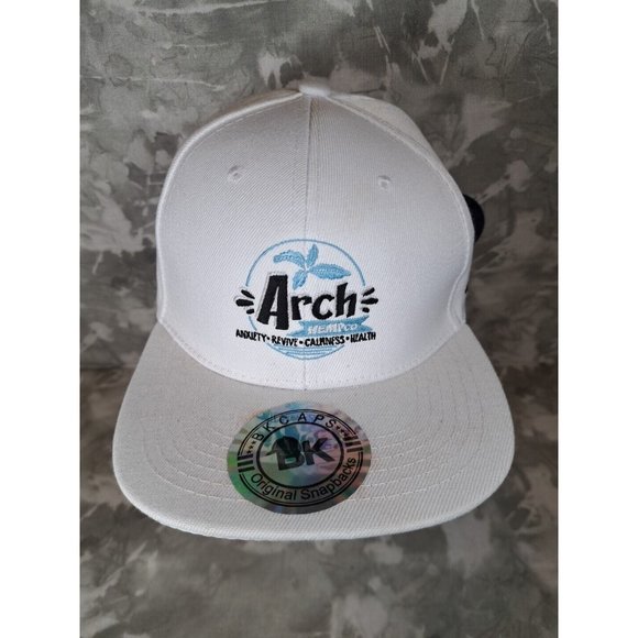 Arch Hemp Co Ball Cap Hat Flat Bill - Picture 1 of 6